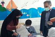 بازدید رئیس اداره آموزش و پرورش استثنایی استان مرکزی از روند فعالیت های مدارس ویژه